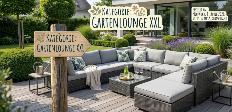 Home 14 Gartenlounge XXL Test 2026:Die besten großen Lounge-Sets im Vergleich