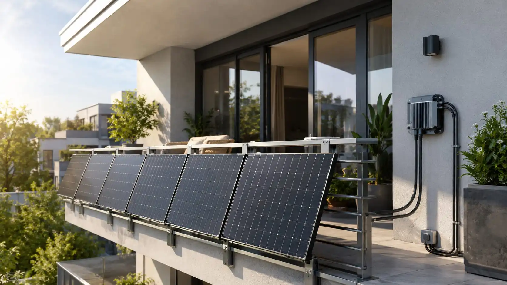 Balkonkraftwerk 2.000 Watt mit 800-Watt-Wechselrichter: Wann 4 Module sinnvoll sind 8 Balkonkraftwerk 2000 Watt mit 800 Watt Wechselrichter HolsteinShops.de