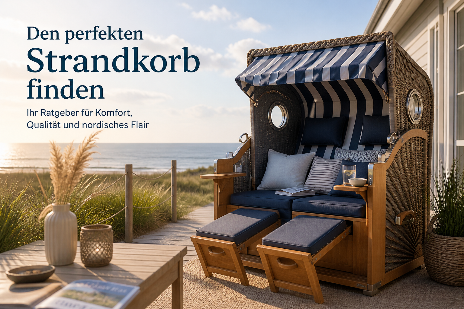 Strandkorb winterfest machen: Schutzhülle, Belüftung, Pflege und Lagerung 29 Den perfekten Strandkorb für den Garten finden HolsteinShops.de