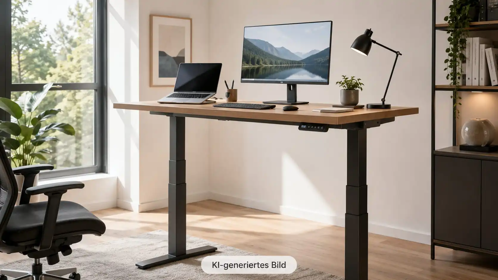 Höhenverstellbarer Schreibtisch 120x60 oder 140x70: Welche Größe passt in kleine Räume? 13 hoehenverstellbarer Schreibtisch holsteinshops.de