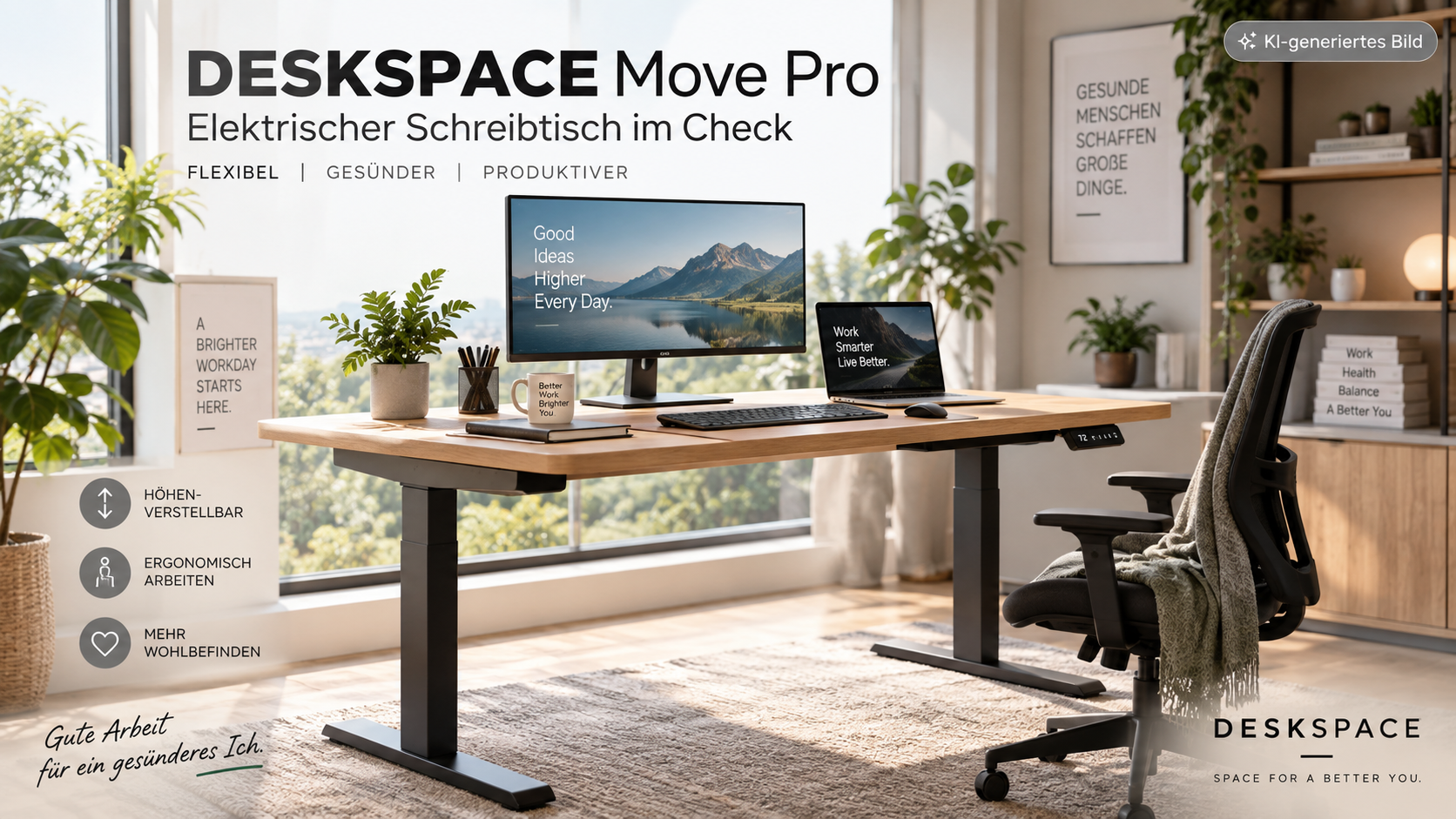 DESKSPACE Move Pro: Für wen passt der Bürostuhl? 16 DESKSPACE Move Pro