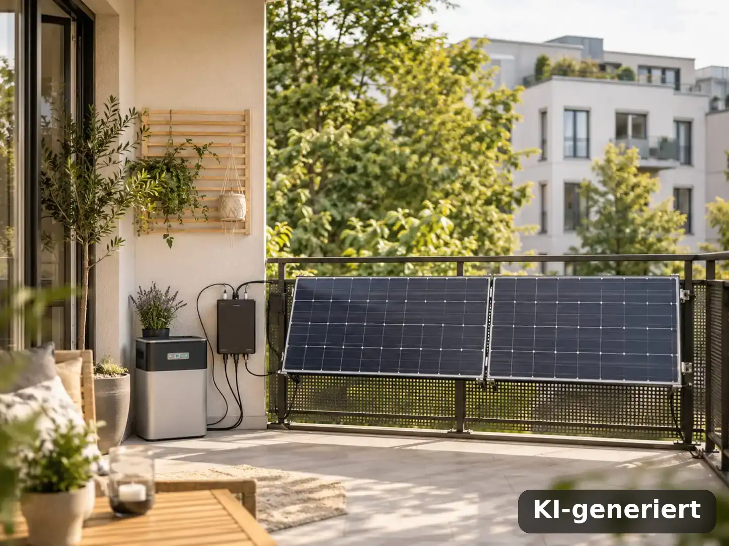 Balkonkraftwerk 800 Watt mit Speicher: Sets im Vergleich 2026 3 Balkonkraftwerk 800 Watt mit Speicher (KI-generiert)
