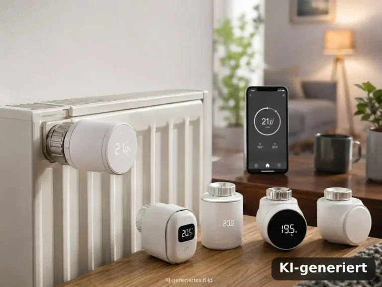 Smarte Heizkörperthermostate im Vergleich (KI-generiert)