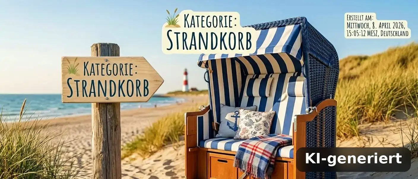 Strandkorb Test 2026: Echte Empfehlungen direkt aus Holstein (Die Top 5) (KI-generiert)