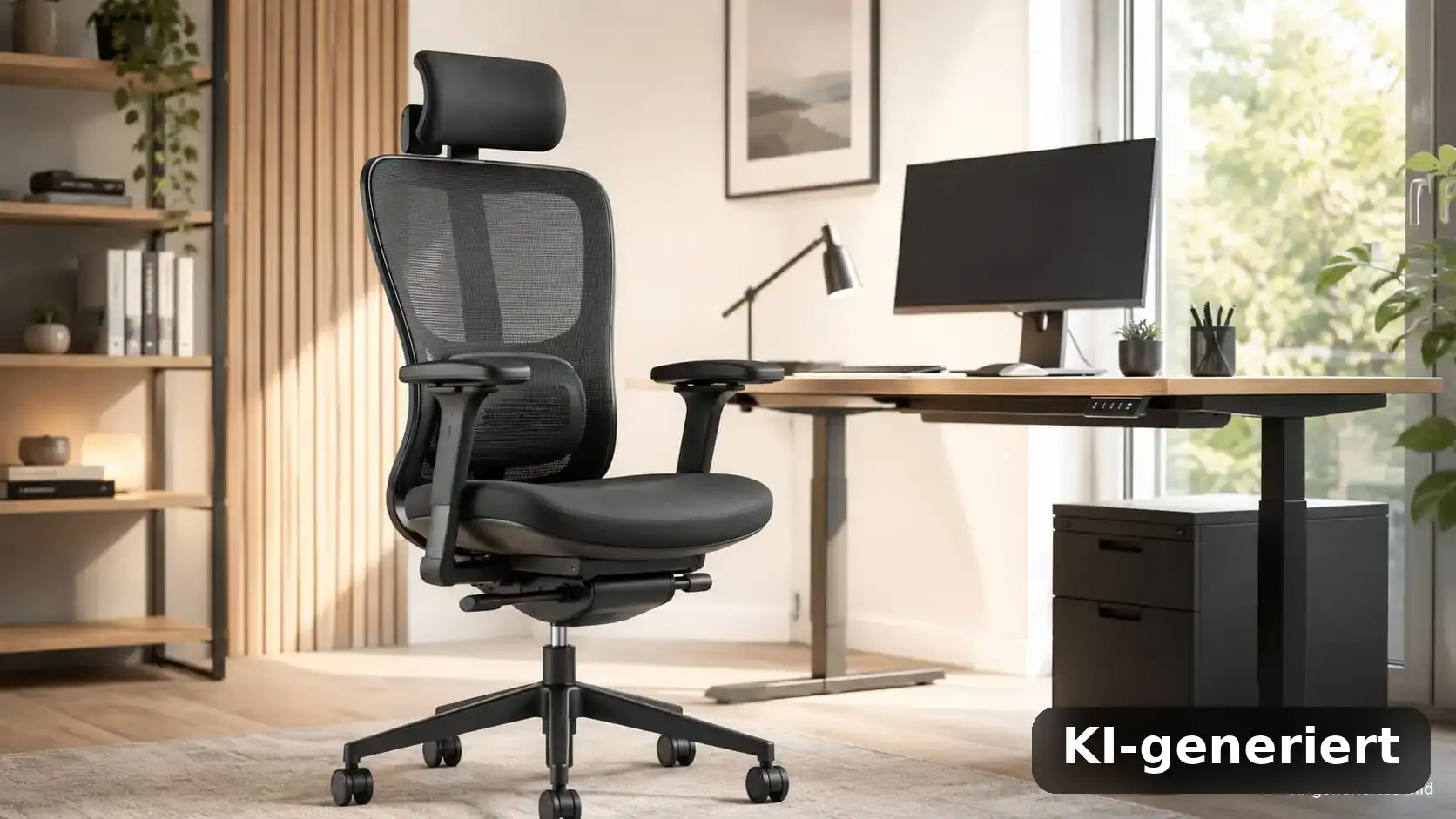 ergonomischer-buerostuhl-test (KI-generiert)