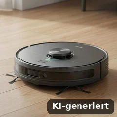 Saugroboter und smarte Haushaltshelfer (KI-generiert)